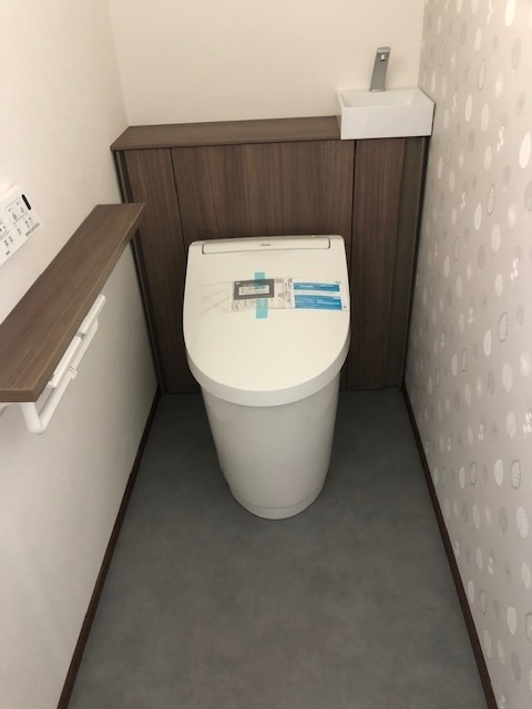 岡山住宅リフォーム 岡山市北区でトイレリフォーム（LIXIL Jフィット）施工事例の画像